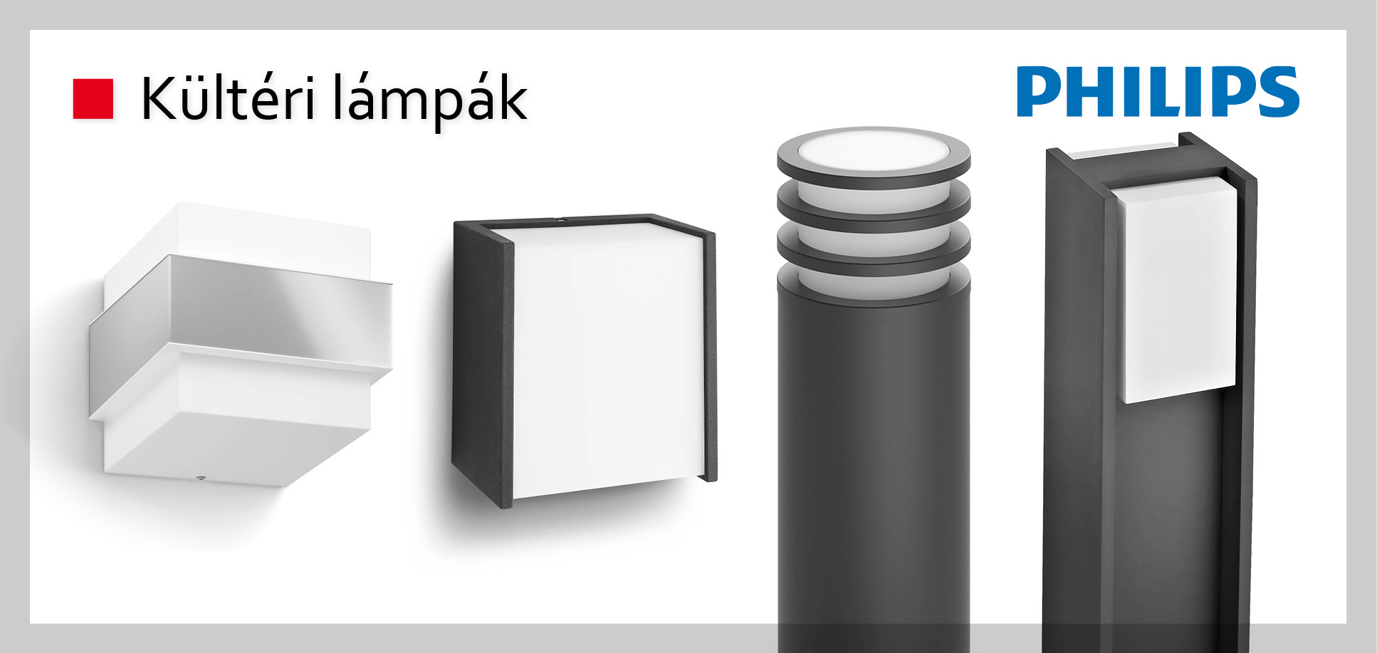 Philips kültéri lámpák